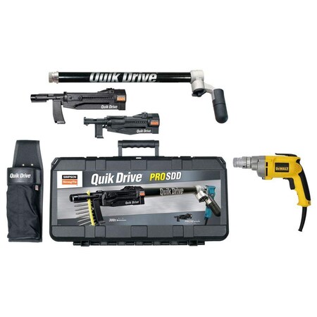 Simpson Strong-Tie Simpson Strong Tie Prosddd25K Quikdrive Combo System w/ 2500 Rpm Motor PROSDDD25K